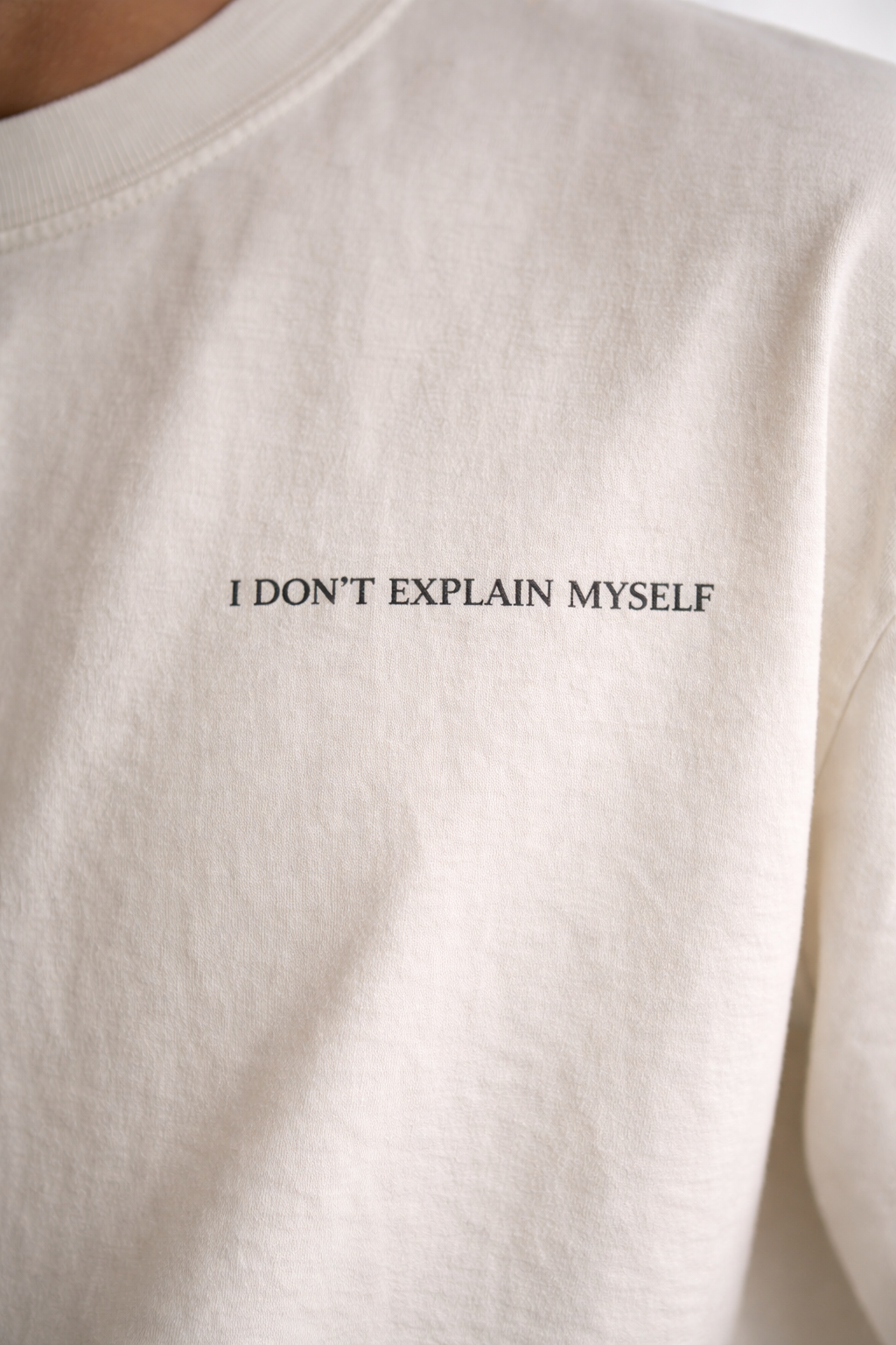 Unisex oversized t-shirt