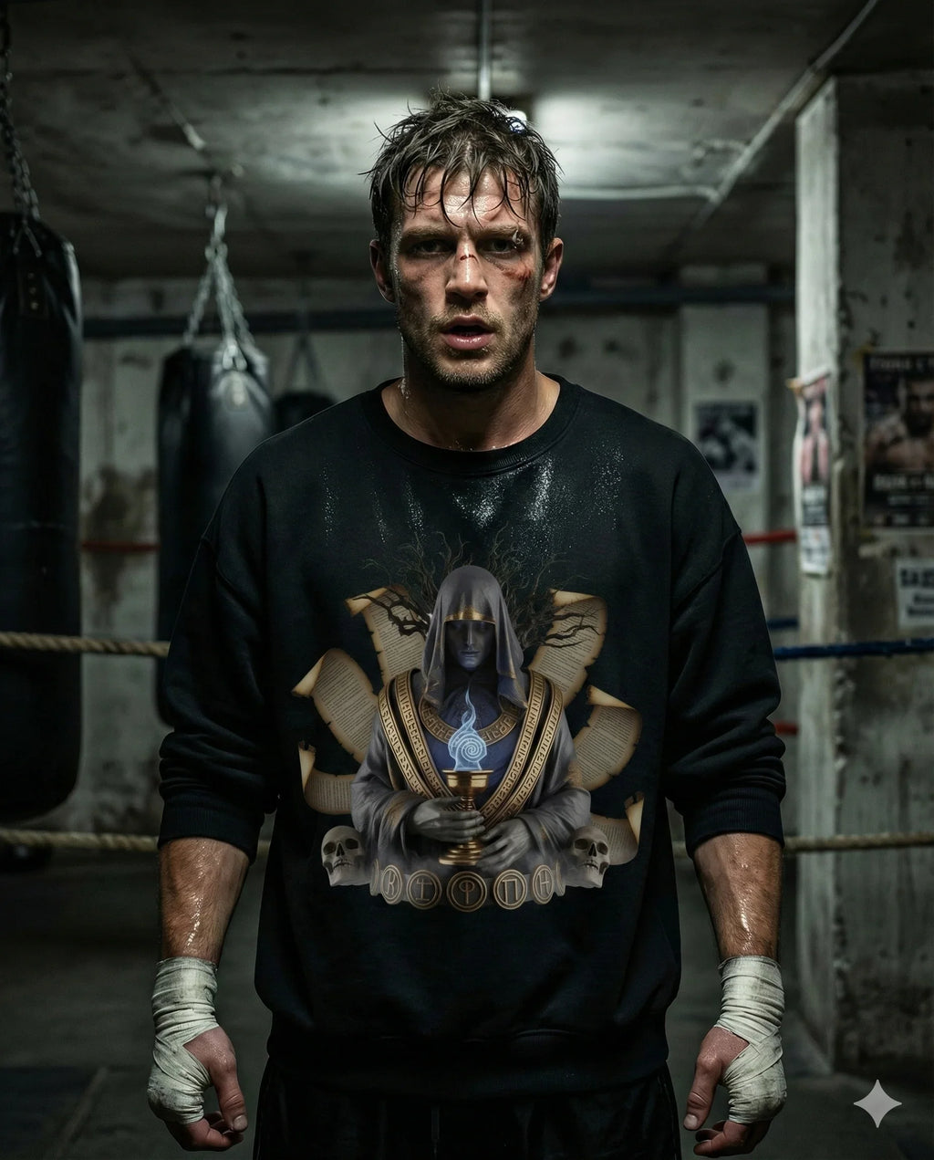 Exiled Archangel — Oversized Sweatshirt