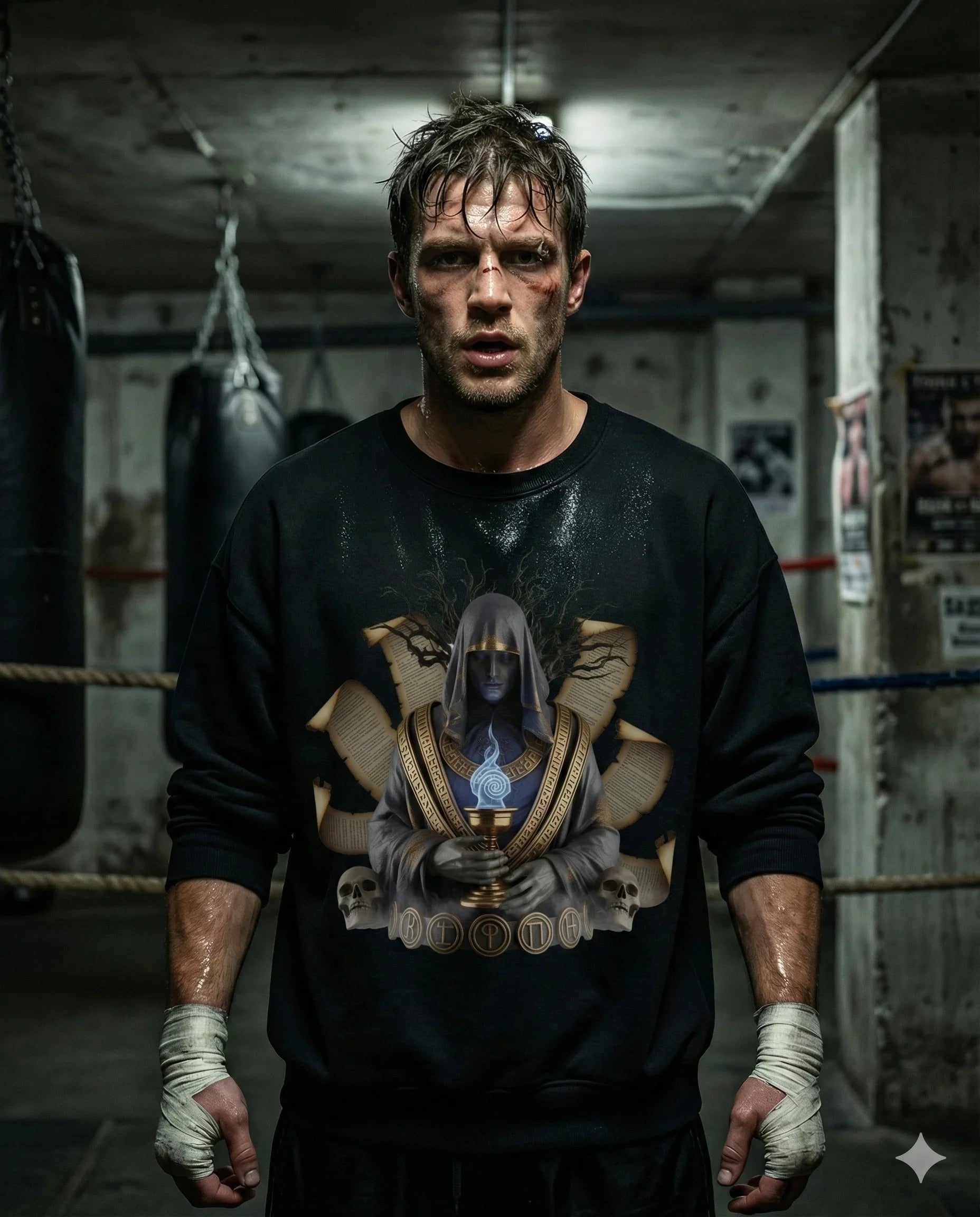 Exiled Archangel — Oversized Sweatshirt