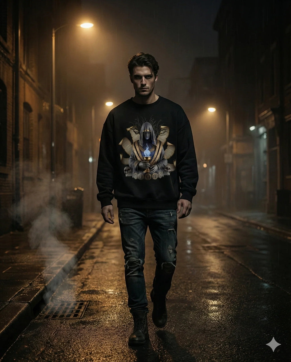 Exiled Archangel — Oversized Sweatshirt