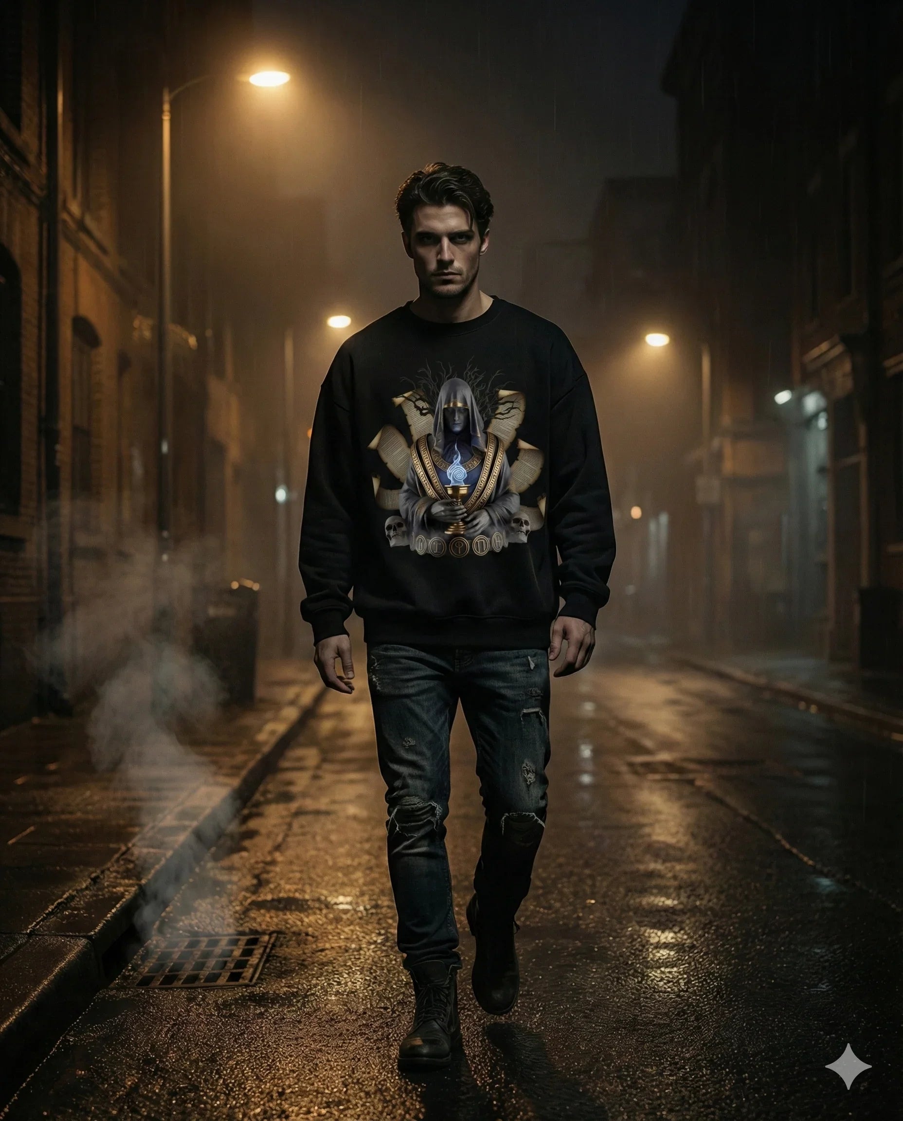 Exiled Archangel — Oversized Sweatshirt