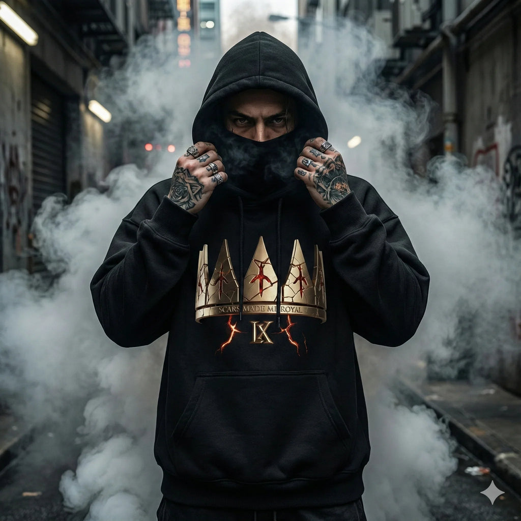 The Cursed Monarch — Oversized Hoodie