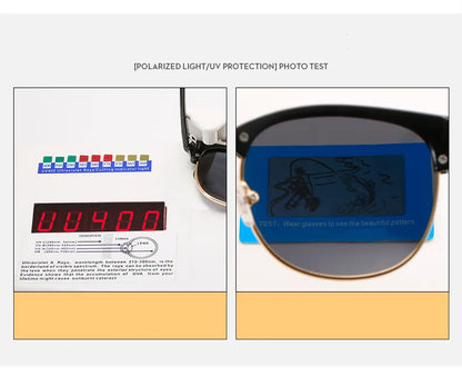 Luxe Retro Clubmaster Shades